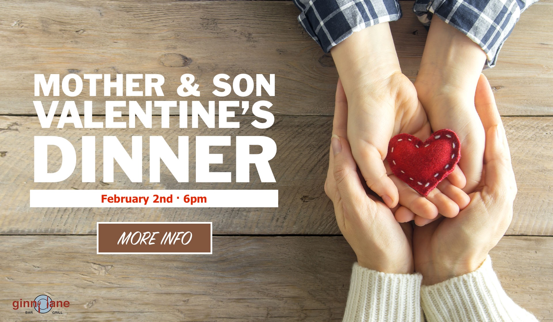 Mother Son Valentine's Dinner