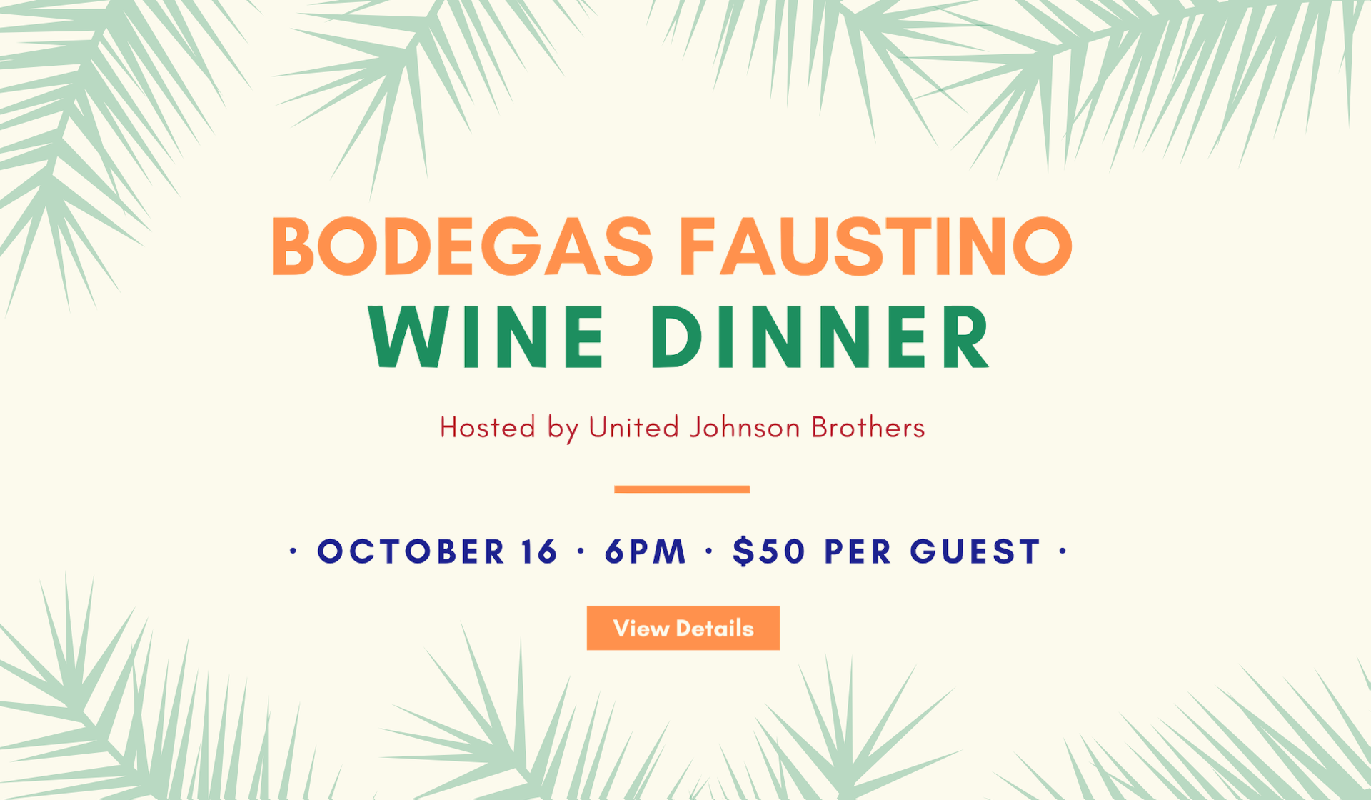 Upcoming wine dinner