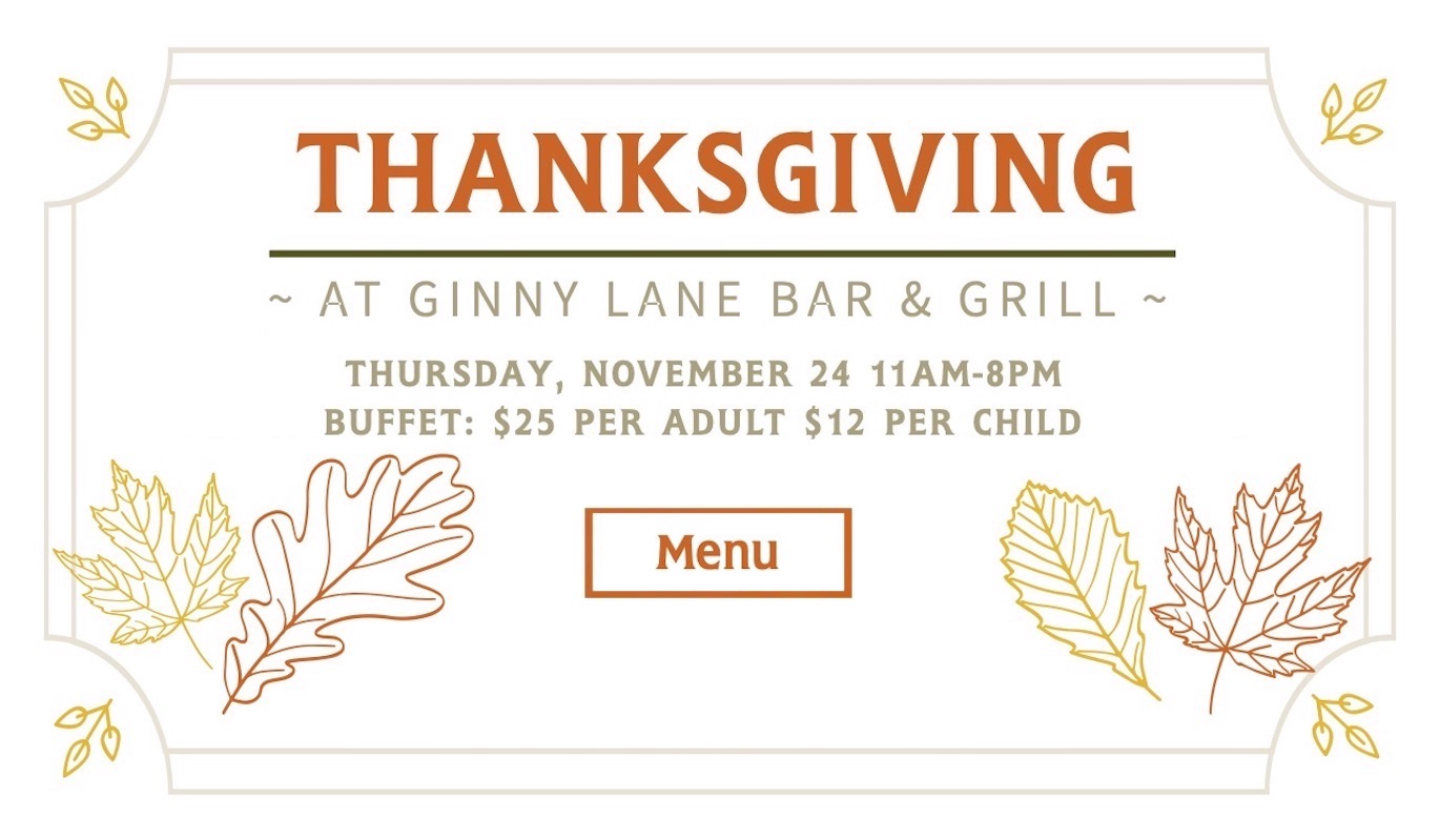 Thanksgiving event at Ginny Lane
