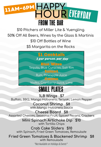 Happy Hour Specials at Ginny Lane
