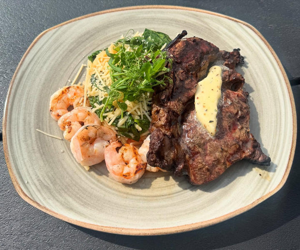 Surf n turf at Ginny Lane